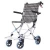 XAoSCd Adult Foldable Transport Wheelchair with Footrests view 1