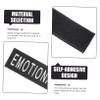 CIYODO Reflective Dog Vest Labels, 6 Pairs of Decorative Stickers view 2