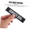 CIYODO Reflective Dog Vest Labels, 6 Pairs of Decorative Stickers view 4