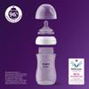 Philips AVENT Natural Response Baby Bottle 330 ml, Flow Rate 4, Nipple from 3 Months (SCY906/11) view 2