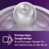 Philips AVENT Natural Response Baby Bottle 330 ml, Flow Rate 4, Nipple from 3 Months (SCY906/11) view 4