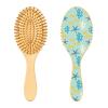 Coral Reef Fish Wooden Paddle Hair Brush for Women view 1