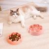 Slow Feeder Cat Bowl, Puzzle Dog Food Bowl view 2