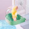 XIAOXIAOYU Bird Bath for Cages, Cockatiels, Spacious view 2