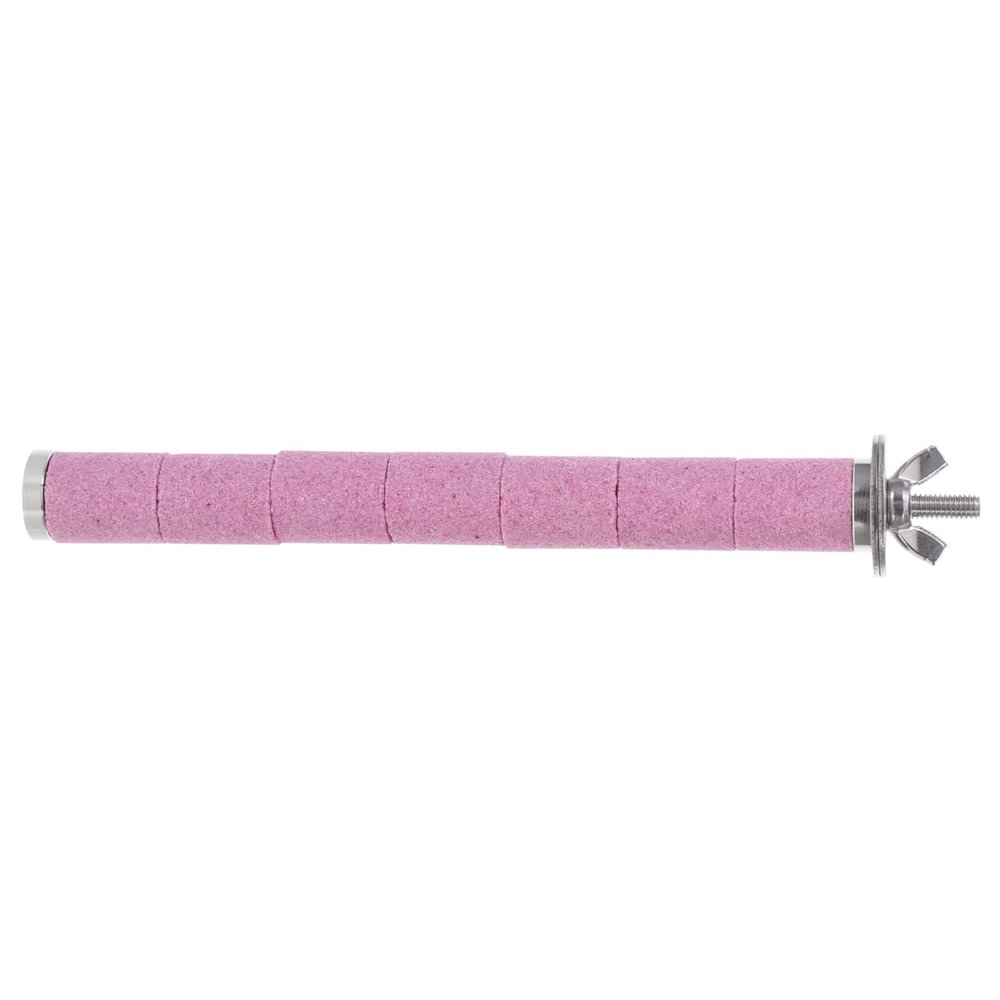 Bird Cage Mounting Perch with Perch and Support Rod for Parrots