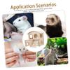 VILLFUL Double-Layer Hamster House with Creative Stair Design view 3