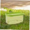 WOONEKY Hanging PS Parrot Bath, Light Green, for Cages view 2