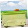 WOONEKY Hanging PS Parrot Bath, Light Green, for Cages view 3