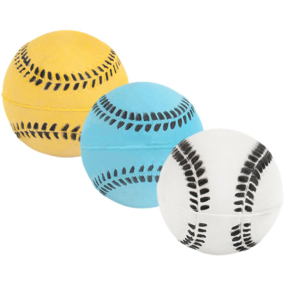 ORFOFE Durable Rubber Dog Ball for Chewing and Dental Care