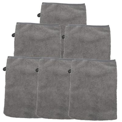 Mikinona Microfiber Facial Cleansing Gloves, 6-Pack, Reusable and Gentle on Skin