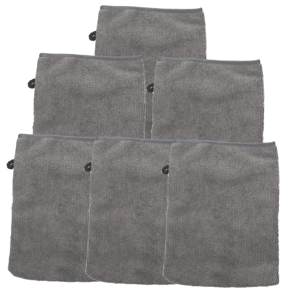 Mikinona Microfiber Facial Cleansing Gloves, 6-Pack, Reusable and Gentle on Skin