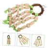 HAPINARY Parrot Wooden Chew Toy view 4