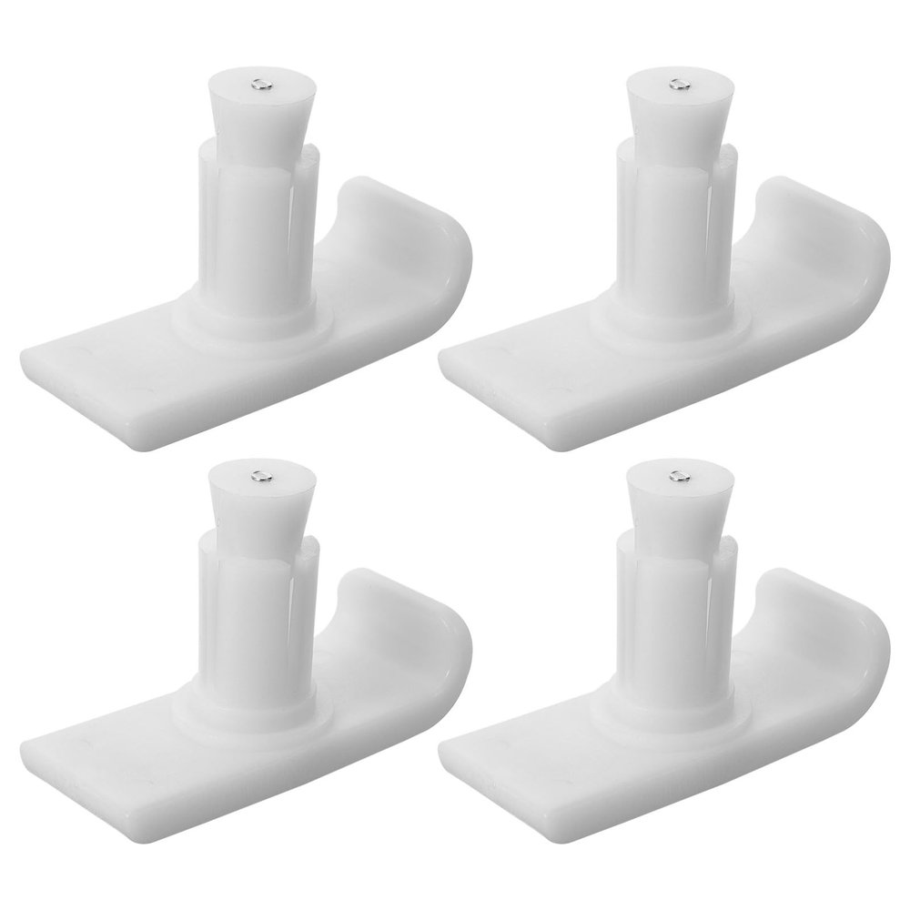 FRCOLOR 4-Piece Professional Walker Glides for Seniors, Replacement Parts for Stability on Any Surface