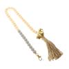 WOONEKY Dog Bell with Rope and Beads view 1