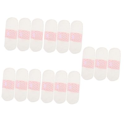 Gogogmee 15-Piece Reusable Organic Cotton Menstrual Pads