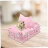 ORFOFE Guinea Pig Hideaway Cozy Hamster Hanging Bed, Metal and Cotton, Warm Cage Retreat for Winter view 3