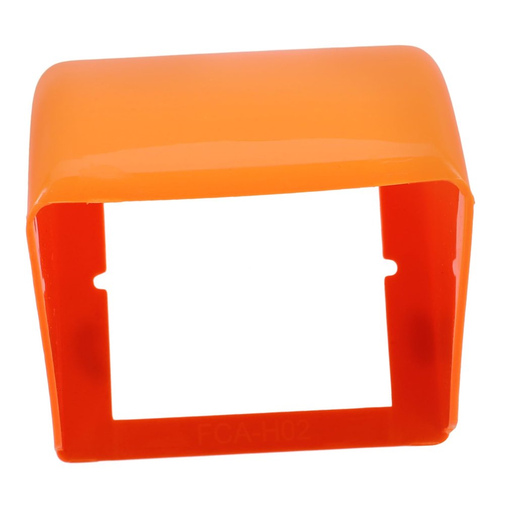 Rain-Resistant Outdoor Outlet Cover, Orange, ABS