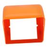 Rain-Resistant Outdoor Outlet Cover, Orange, ABS view 1