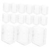 Hoement 20-Piece Toothbrush Head Covers Made from Straw-Based Material, Protective Covers for Travel and Home view 1