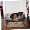 CIYODO Microfiber Pet Feeding Mat, Insulating Sponge, Non-Slip, Thick, for Dogs and Cats view 4