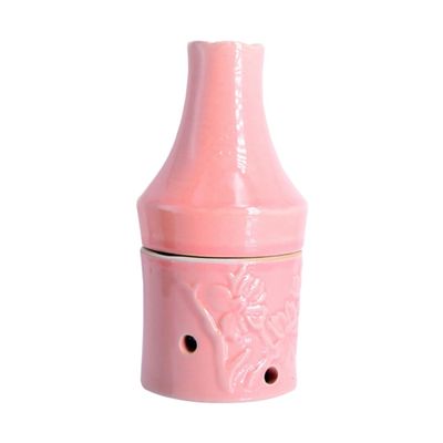 KOMBIUDA Ceramic Moxa Stick Holder, Portable Moxa Box with Thickened Walls for Warm Moxibustion and Face and Body Massage