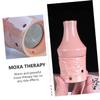 KOMBIUDA Ceramic Moxa Stick Holder, Portable Moxa Box with Thickened Walls for Warm Moxibustion and Face and Body Massage view 2