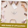 SHERCHPRY Rhinestone Shoe Clips for Pumps, High Heels, Ballet Flats, Boots and Sandals view 3