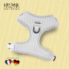 Dog Harness with Leash for Medium-Sized Dogs | Arizona Hotdogs Soft Harness Rglisse | 1.5 m Nylon Leash | Gray (M) view 4
