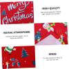 Festive Red Christmas Bandana for Dogs, Polyester view 2