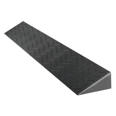 ZTZBFGM Black Plastic Threshold Ramp, 100 x 7 x 1 cm
