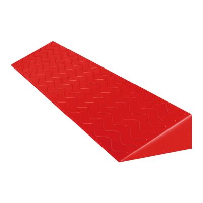 ZTZBFGM Red Plastic Threshold Ramp, 100 x 10 x 3 cm
