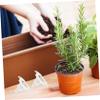 iplusmile 20-Piece Conical Plant Pot Mesh Pads for Bonsai and Flower Pots view 3