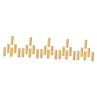 SHERCHPRY 500-Piece Copper Metal Shoelace Tips for Shoe Repair and DIY Projects