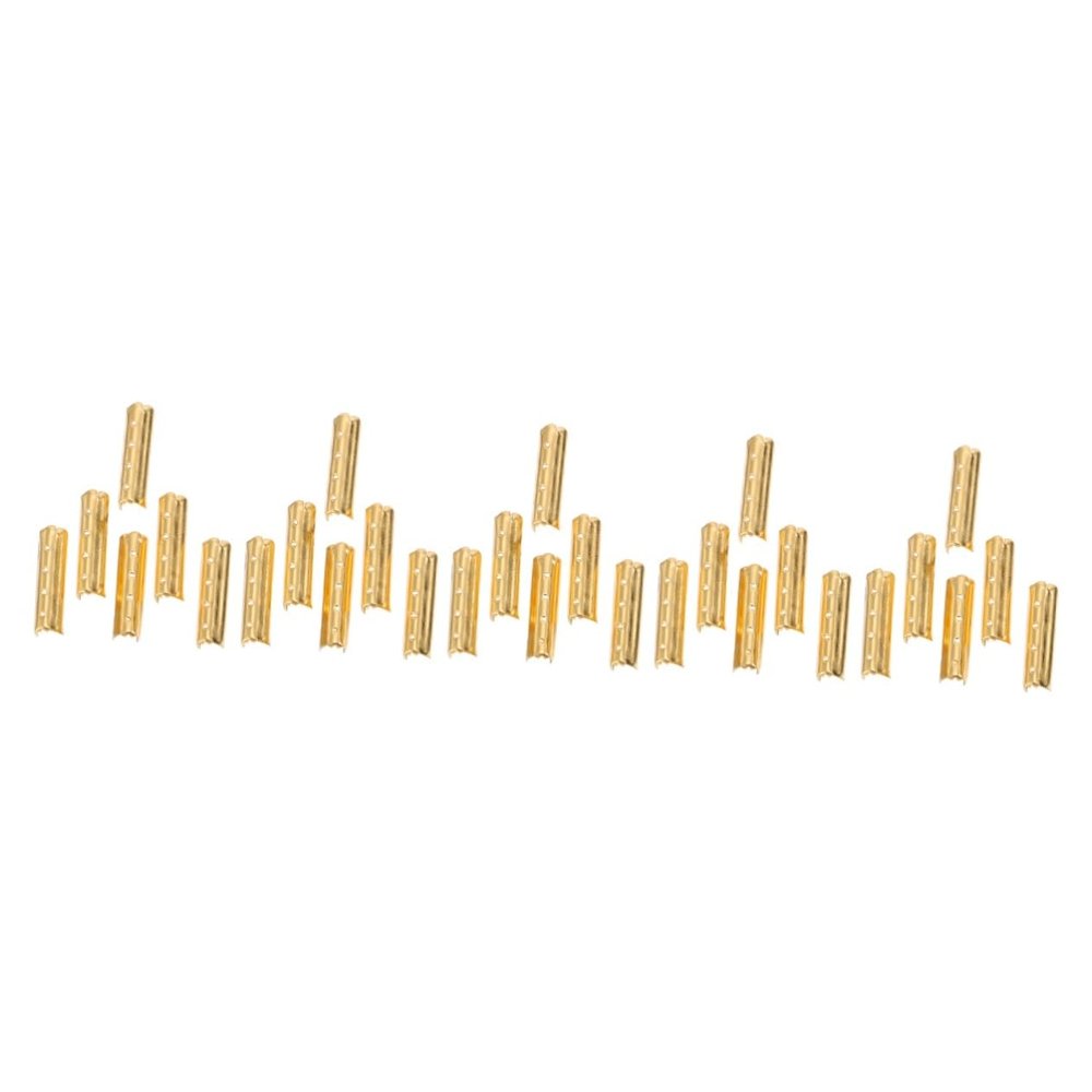 SHERCHPRY 500-Piece Copper Metal Shoelace Tips for Shoe Repair and DIY Projects