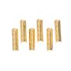 SHERCHPRY 500-Piece Copper Metal Shoelace Tips for Shoe Repair and DIY Projects view 3
