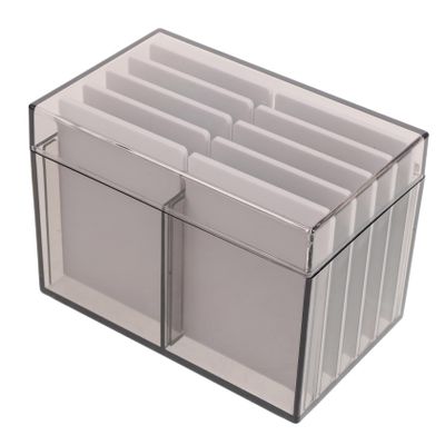 Acrylic Storage Box for False Eyelashes, Light Brown