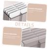 Acrylic Storage Box for False Eyelashes, Light Brown view 3