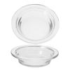 2 Glass Wax Warmer Dishes for Aromatherapy Lamps view 1