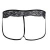 Bauzuoyo Men's Sheer Lace Wetlook Mesh G-String Brief view 4