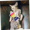CIYODO Cat Scratching Toy - 3 Fish-Shaped Sisal Protectors view 2