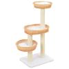 qohoio Sisal Cat Tree with Natural Willow Wood – 170727 view 1