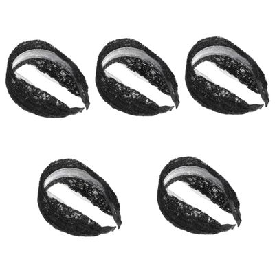 FRCOLOR 5-Pack Lace Headbands for Girls and Women