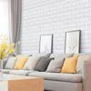 3D Foam Brick Wall Panels, Self-Adhesive, Waterproof, 2.70 cm x 5 m view 3
