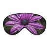 Soft Sleep Mask with Adjustable Strap, Purple Daisy, for Men and Women view 1