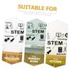 Hoement STEM Wall Decal for Classrooms, Chemistry, Math and Technology view 3
