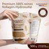 WOWNATUR Collagen Powder 500 g – Highly Soluble – Premium Halal Hydrolyzed Collagen – Peptides Types 1, 2 & 3 – Original – 50 Servings view 2