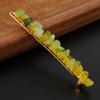 Anevous 3-Piece Crystal Stone Hair Clips for Women, Green B view 2