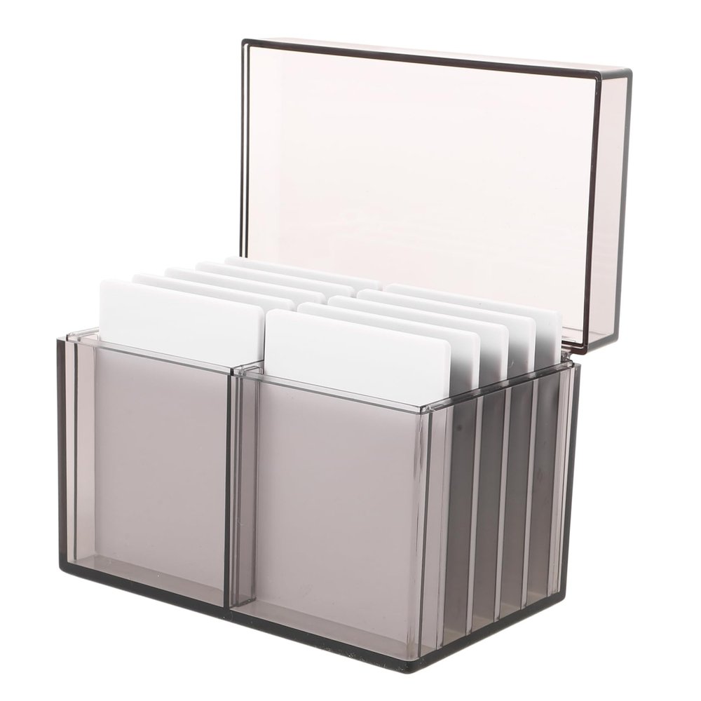 Multi-Layer Acrylic Eyelash Storage Box, Coffee Color