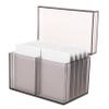 Multi-Layer Acrylic Eyelash Storage Box, Coffee Color view 1