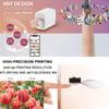 LZDOYY 3D Smart Nail Printer, 2400 dpi, AI Nail Recognition, Wi-Fi/DIY/USB, Orange view 2